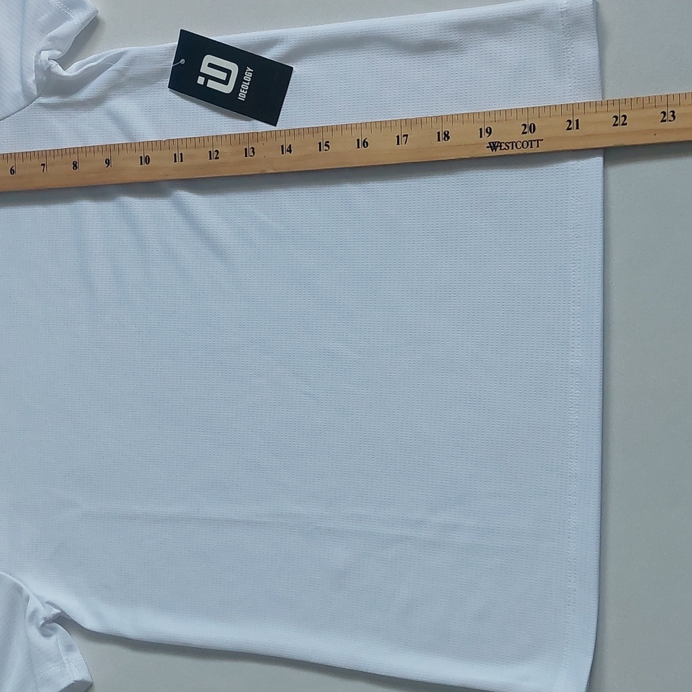 IDeology little‎ Boys short sleeve shirt White size  M - Picture 3 of 6